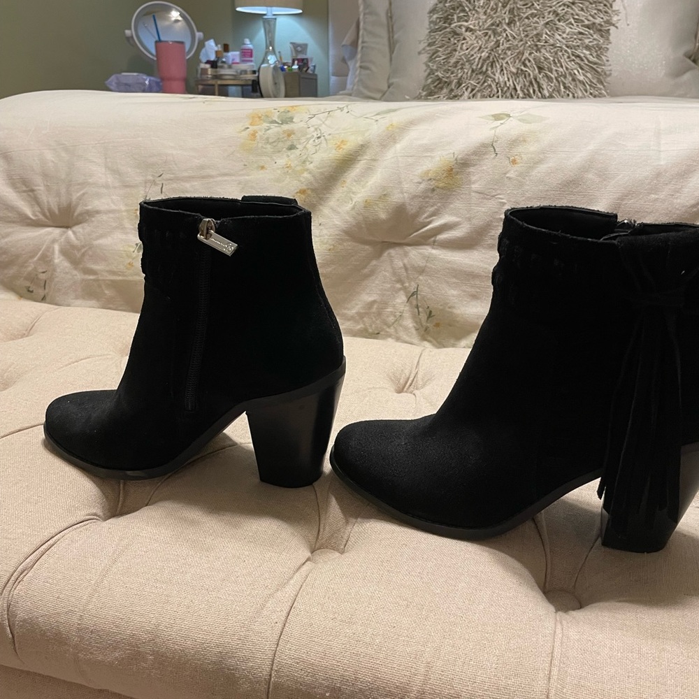 Black Suede Booies. - Picture 7 of 8
